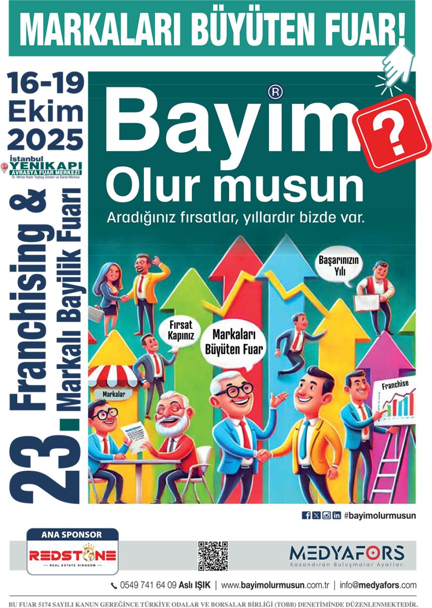 2025 Bayim Olur musun? Franchising ve Markalı Bayilik Fuarı